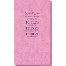 Our Love Story Bali Guest Towels