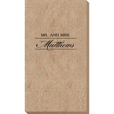 Mr. and Mrs. Bali Guest Towels