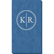 Dotted Circle Duogram Bali Guest Towels