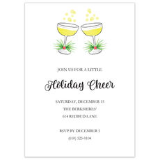 Holiday Toast Invitations