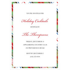 Tartan Frame Invitations