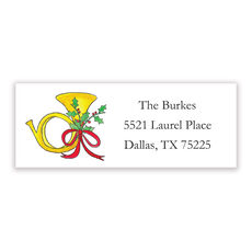 French Horn Return Address Labels