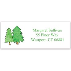 Camp Pine Return Address Labels