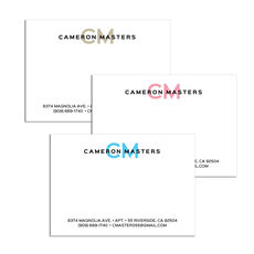 Simplicity Initials 4x3 Post-it® Notes