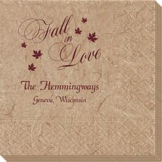Elegant Fall In Love Bali Napkins