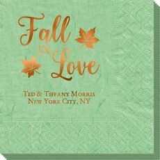 Big Autumn Fall In Love Bali Napkins