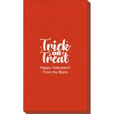 Trick or Treat Linen Like Guest Towels