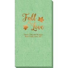 Big Autumn Fall In Love Bali Guest Towels