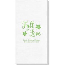 Big Autumn Fall In Love Deville Guest Towels