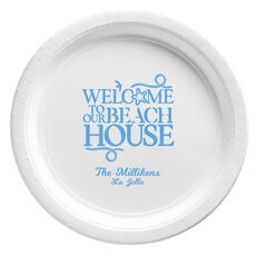 Beach House Paper Plates