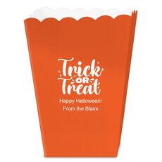 Trick or Treat Mini Popcorn Boxes