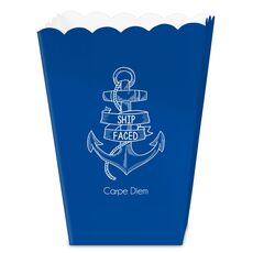 Ship Faced Mini Popcorn Boxes