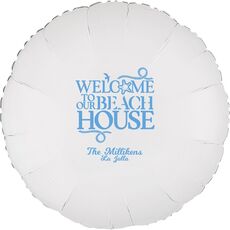 Beach House Mylar Balloons