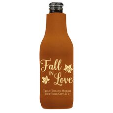 Big Autumn Fall In Love Bottle Huggers