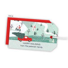 Holiday Truck Gift Tags