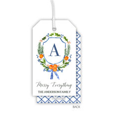 Holiday Citrus Wreath Gift Tags