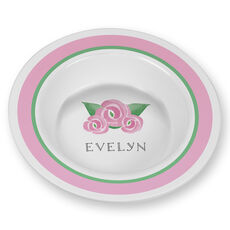 Pink Blooms Children's Bowl