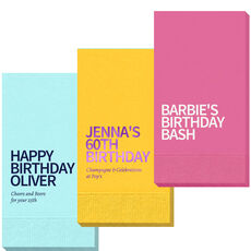 Create Your Own Headline Guest Towels