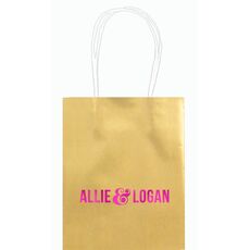 Large Ampersand Mini Twisted Handled Bags