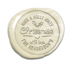 Holly Jolly Peel & Stick Wax Seals