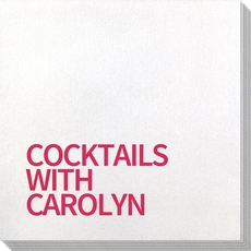 Create Your Own Headline Bamboo Luxe Napkins