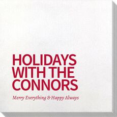 Create Your Own Headline Bamboo Luxe Napkins