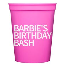 Create Your Own Headline Stadium Cups