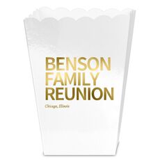 Create Your Own Headline Mini Popcorn Boxes