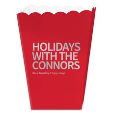 Create Your Own Headline Mini Popcorn Boxes