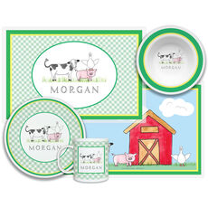 Barnyard 4-Piece Dinnerware Set