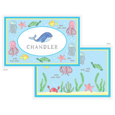 Ocean Life Laminated Placemat