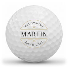 Groomsman Golf Balls