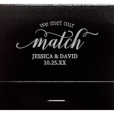 Met our Match 30-Strike Matchbooks