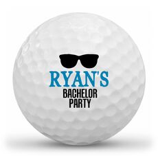 Sunglasses Bachelor Party Golf Balls