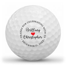 Thanks for Celebrating Golf Balls