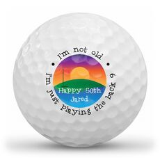 Playing the Back Nine Golf Balls