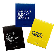 Your Own Headline 20-Strike Matchbooks