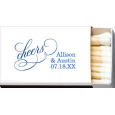 Cheers 20-Strike Matchboxes