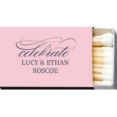 Celebrate 20-Strike Matchboxes