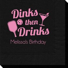 Dinks Then Martini Drinks Napkins