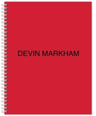 Markham Spiral Notebook