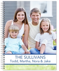 Photo Banner Spiral Notebook