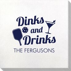 Fun Dinks and Drinks Bamboo Luxe Napkins