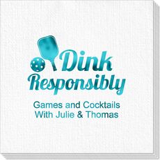 Dink Responsibly Deville Napkins