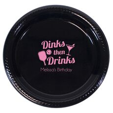 Dinks Then Martini Drinks Plastic Plates
