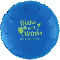 Fun Dinks and Drinks Mylar Balloons