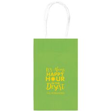 Happy Hour in the Desert Medium Twisted Handled Bags