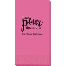 Make Pour Decisions Guest Towels