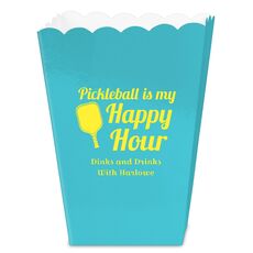 Pickleball Is My Happy Hour Mini Popcorn Boxes