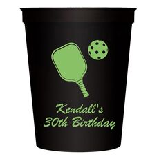 Pickleball Paddle Stadium Cups